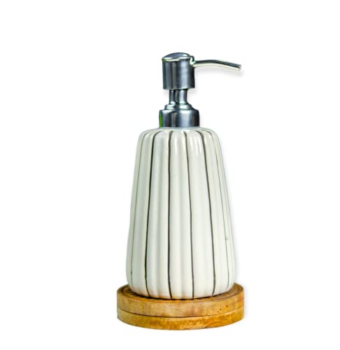 Kaolinite-Ceramic-Liquid-Soap-DispenserHandwash-BottleMultipurpose-Liquid-DispenserLiquid-Dispenser-White-Sing5 Kaolinite Ceramic Liquid Soap Dispenser/Handwash Bottle/Multipurpose Liquid Dispenser/Liquid Dispenser White (Sing_5)