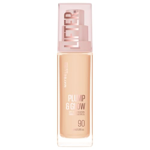Maybelline Maybelline New York Foundation, Lifter Plump & Glow All Day Wear, Shade 90, 30ml – Image 2