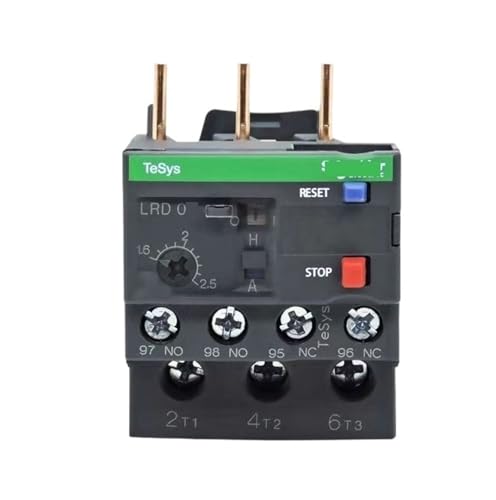 Relais de surcharge thermique LRD14C 7-10A protection contacteur triphasé boîtier électrique