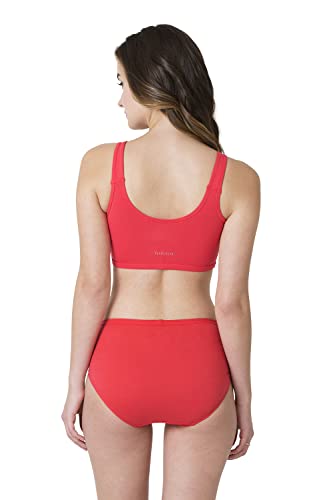 Image of Van Heusen Women's Cotton Wire Free Classic Non-Padded Bra Geranium XL