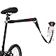 Fahrradleine Hund, Fahrrad Hundeleine für sicheres Radfahren, Einziehbare Hundeleine Übungsleine, Hände Frei Hundeleine, Hundelaufleine für Fahrradhalterung, Verstellbare Fahrrad Leine für Hunde