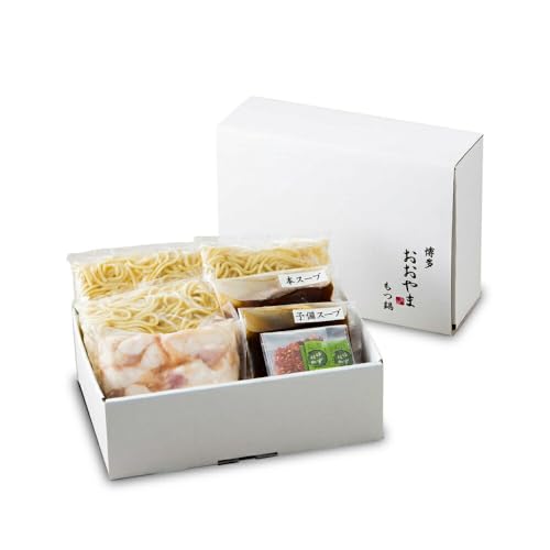 博多もつ鍋おおやま [年間100万食販売!]博多もつ鍋おおやま もつ鍋 しょうゆ味 2人前 醤油 モツ鍋