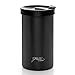 PRESSE by Bobble French Coffee Press And Insulated Stainless Steel Travel Tumbler for On-The-Go Brewing - 13 oz (Black)