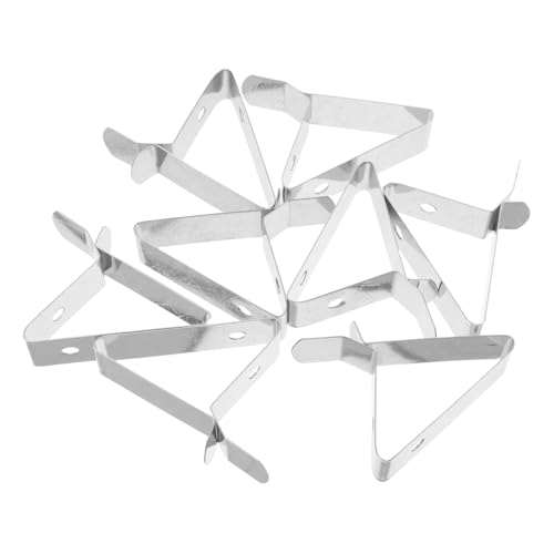 Cabilock 8 Piezas Abrazaderas para de Termómetro Inoxidable de Alimenticio Clip Seguro y Antiquemaduras para Cafés Barbacoas y Ollas Diámetro de Orificio