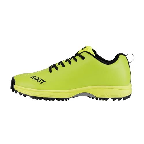 Image of SeamTech Cricket Shoes for Men, Lightweight Breathable Air Mesh, EVA Cushioning and Rubber Stud Grip