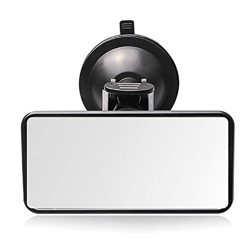 Akozon Mirador de Observación para Bebés Giratorio de 360 ​​Grados Fácil de Unir la Visión de la Taza de Succión Espejo Retrovisor para una Vista Convexa de Gran Angular Ovalada