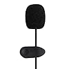 ulafbwur Plastic 3.5mm Wired Lavalier Microphone Speech Teaching Sound Amplifier Mic for Phone PC #4