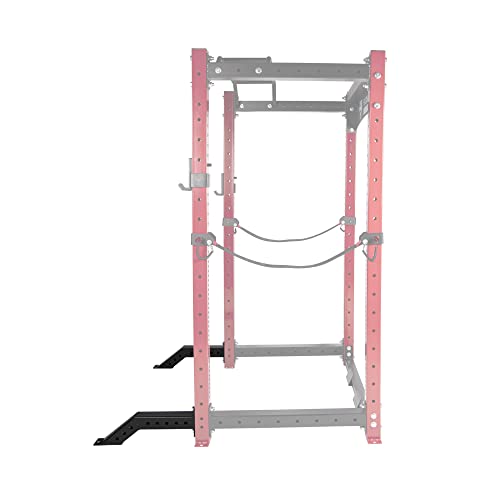 Signature Fitness SF-3 1,500 Pound Capacity 3” x 3” Power Cage Squat Rack, Includes J-Hooks and Safety Straps, Other Optional Accessories, Stabilizer Feet by Signature Fitness - Image 5