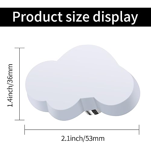 AINIUNIU Pomelli per Cassetti a Forma di Nuvola, 6...