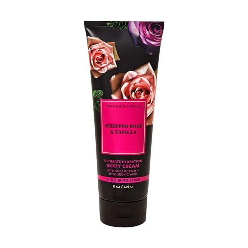 Bath & Body Works Ultimate Hydration Body Cream For Women 8 Fl Oz 1- Pack (8 Ounce (Pack of 1), Dahlia)