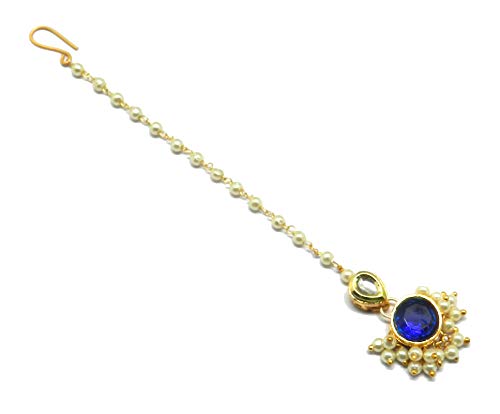 Radhesh Creation And JewelleryGold Plated Maangtikka for Women and Girls