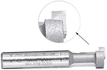 Amana Tool - 45652 Carbide Tipped Keyhole 1/2 Dia x 3/8 x 1/4" Shank