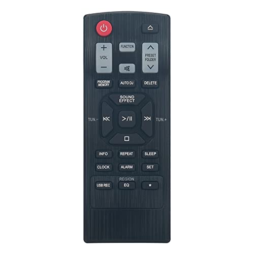 NTQinParts Replacement Remote Control Controller for LG Electronics CM4360 230W Hi-Fi Entertainment System (2016 Model)