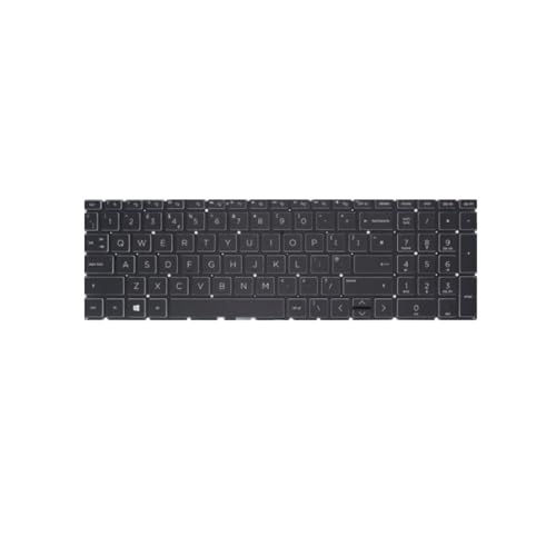 Teclado de laptop para HP Envy 15-cp x360 de alta sensibilidad y color negro original