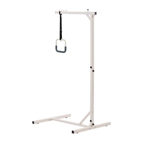 VEVOR Bettgalgen 965x770x1720mm, freistehender Krankenaufrichter bis 113 kg Tragkraft, Bettaufrichter für ältere & behinderte Menschen, ideal für Krankenhäuser, Pflegeheime, häusliche Pflege