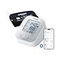 OMRON X2+ Connect Appareil tension artérielle bras – Connexion Bluetooth – Tensiomètre bras validé cliniquement – Tensiomètre avec détection de pulsation cardiaque irrégulière et hypertension