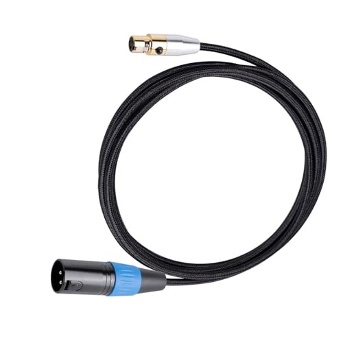 Câble XLR équilibré hi-fi double blindage anti-bruit pour pur son home cinéma