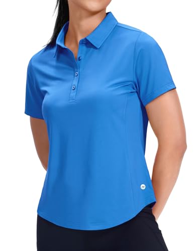 Polo de golf femme anti-transpiration pour éviter l'humidité au soleil