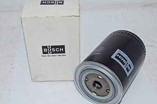 BUSCH 0531-000-001 100PSID, 15 MICRON RATING, 96.01MM, ELECTROTIN PLATED, FILTER, OUT TO IN FLOW, OUTTER DIAMETER BOTTOM, OUTTER DIAMETER TOP, SPIN-ON, STEEL CENTERTUBE, STEEL ENDCAP