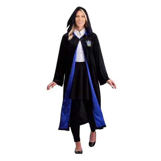 Fun Costumes Harry Potter Adult Deluxe Ravenclaw Robe - XS Black