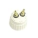 Nalgene 2159-0012 Polypropylene Autoclavable Replacement Fitting, 90 Degree Elbow Male Hose Barb, Includes 3/8" Tubing, For Quick Filling/Venting Closure (Case of 6)