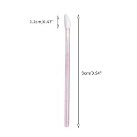 Vista 2 de G2PLUS 100 Piezas Cepillos de Labios de Cristal con Purpurina, Cepillos de Labios Desechables, Aplicadores de Brillo de Labios, Aplicador de Varitas