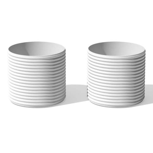 Veradek Mod Series Short Planter - Round Outdoor Planter