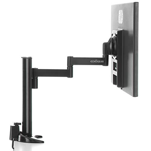 ECHOGEAR Single Monitor Desk Mount for Ultra-Wide Monitors up to 34