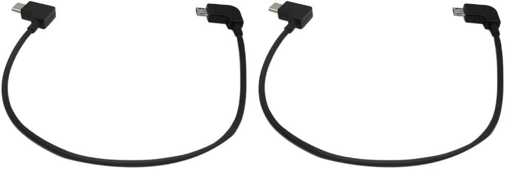 2Pcs Cable for DJI MAVIC PRO AIR Drone Remote Controller RC to Type-C USB Phone