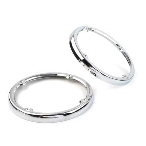 Chrome Motorcycle Tour Pak Speaker Trim para Harley 2014-2019 miniatura 4