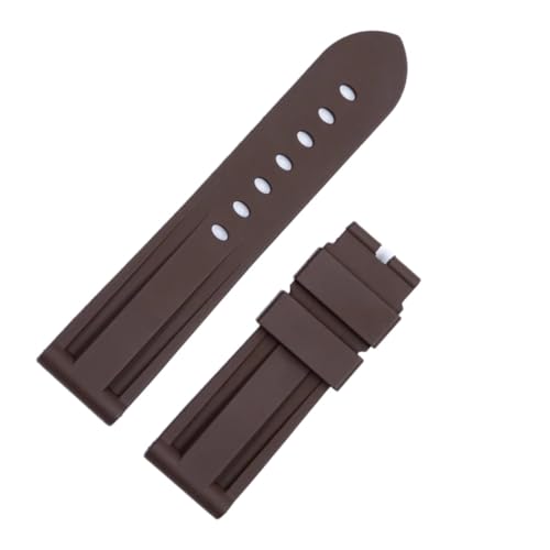 Bracelet montre en caoutchouc 22/24mm silicone étanche CXYWBD BHOLSA