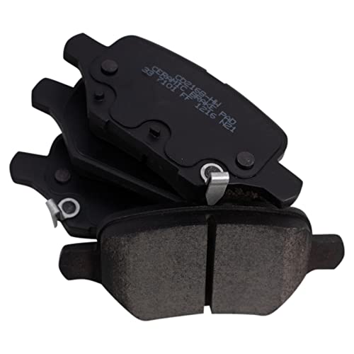Image of TRQ Rear Ceramic Brake Pad and Rotor Set Compatible with 2018-2021 Buick Encore, 2018-2021 Chevrolet Trax