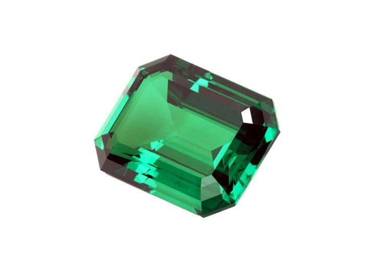 Émeraude pierre précieuse de 12 carats, l'éclat parfait pour sublimer vos tenues de soirée