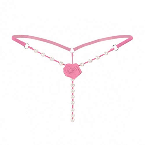 AkovichFarh Women Lingerie Underwear Erotic Lingerie Thong Briefs Flowers Beaded Lingerie