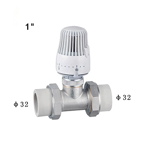 Válvula termostática PPR de latón 1" para control de temperatura 4