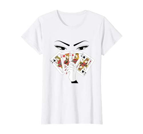 todas las reinas jugando su mano Camiseta