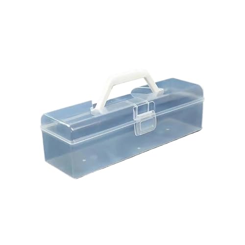 TXLEAPEY Caja de pan con asa, recipiente plástico reutilizable, soporte for tostadas, organizador pasteles, almacenamiento for el refrigerador y hogar(L)
