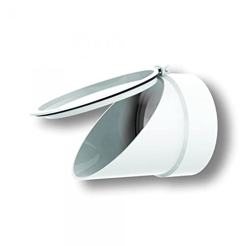 Válvula Retenção Esgoto Com Vedação De Borracha 50Mm(2 Pol)