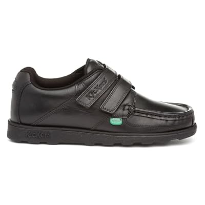 Kickers Fragma Strap Boys Shoes Black