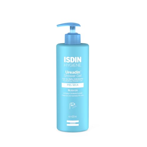 ISDIN Ureadin Gel Doccia Idratante (400 ml) | Gel per Uso Quotidiano con 5% Urea | Deterge e Idrata la Pelle | Consigliato per Pelli Secche
