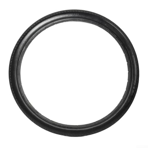 20x1.75 Solid Polyurethane Tyre for 20-Inch Bicycle Trolley Wheelchair, Maintenance-Free Black