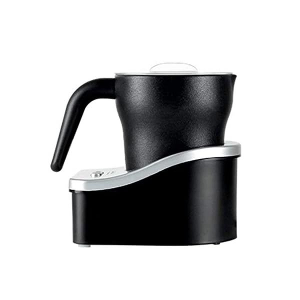 SMSOM Frotura de leche desmontable, vaporizador de leche de acero inoxidable automÃ¡tico multifunciÃ³n con latte de espuma caliente y frÃ­a, capuchino, macchiato, leche tibia, chocolate caliente, lavavaj