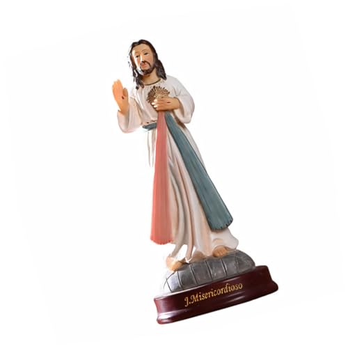 Modèle de Jésus avec artisanat de prêtre et ornement de bureau réaliste