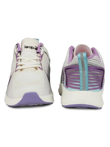 Image of Liberty Leap7x Stella Sports Lacing Running Shoes for Women with EVA Sole | Suitable for Walking, Gym and Jogging | Comfortable Outsole | Lightweight Durable and Cushioned Footbed