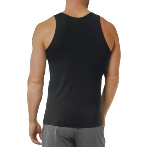 32 Degrees Comfort Mesh Tank Top, 3 Pack, Small Black4