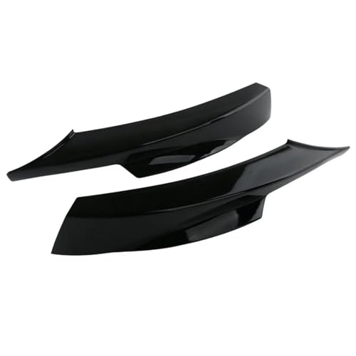 Labio delantero para E90 y E91 M-Tech en color negro brillante para paragolpes LCI
