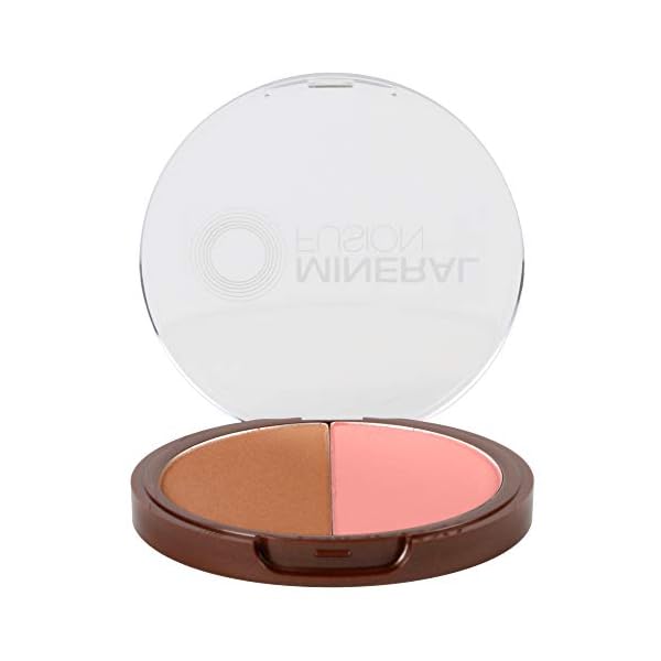 Mineral Fusion Makeup Blush Bronzer Duo Rio Blonzer, 0.29 Oz