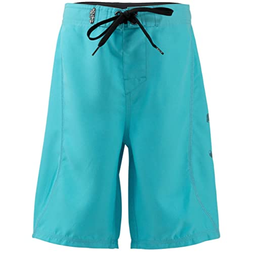 Salt Life Stealth Brigade SLX Youth Boardshort, Turquoise, Large