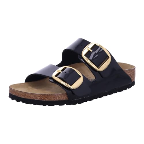 Mules Birkenstock Arizona Big Buckle noires pour vos terrasses et balades d'été