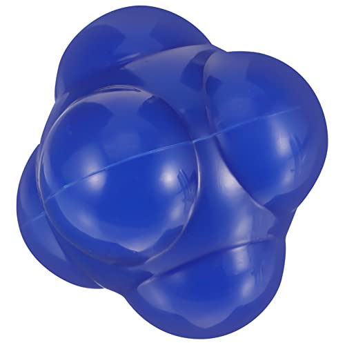 Clispeed 3Pcs Indoor Baseball Goalkeeper Training Equipment Reaction Catch Trainer Exercise Balls Gym Ball Hexagon Ball Reflective Ball Silica Gel Fitness Blue Sports Supplies Fitness Balls #TOP1